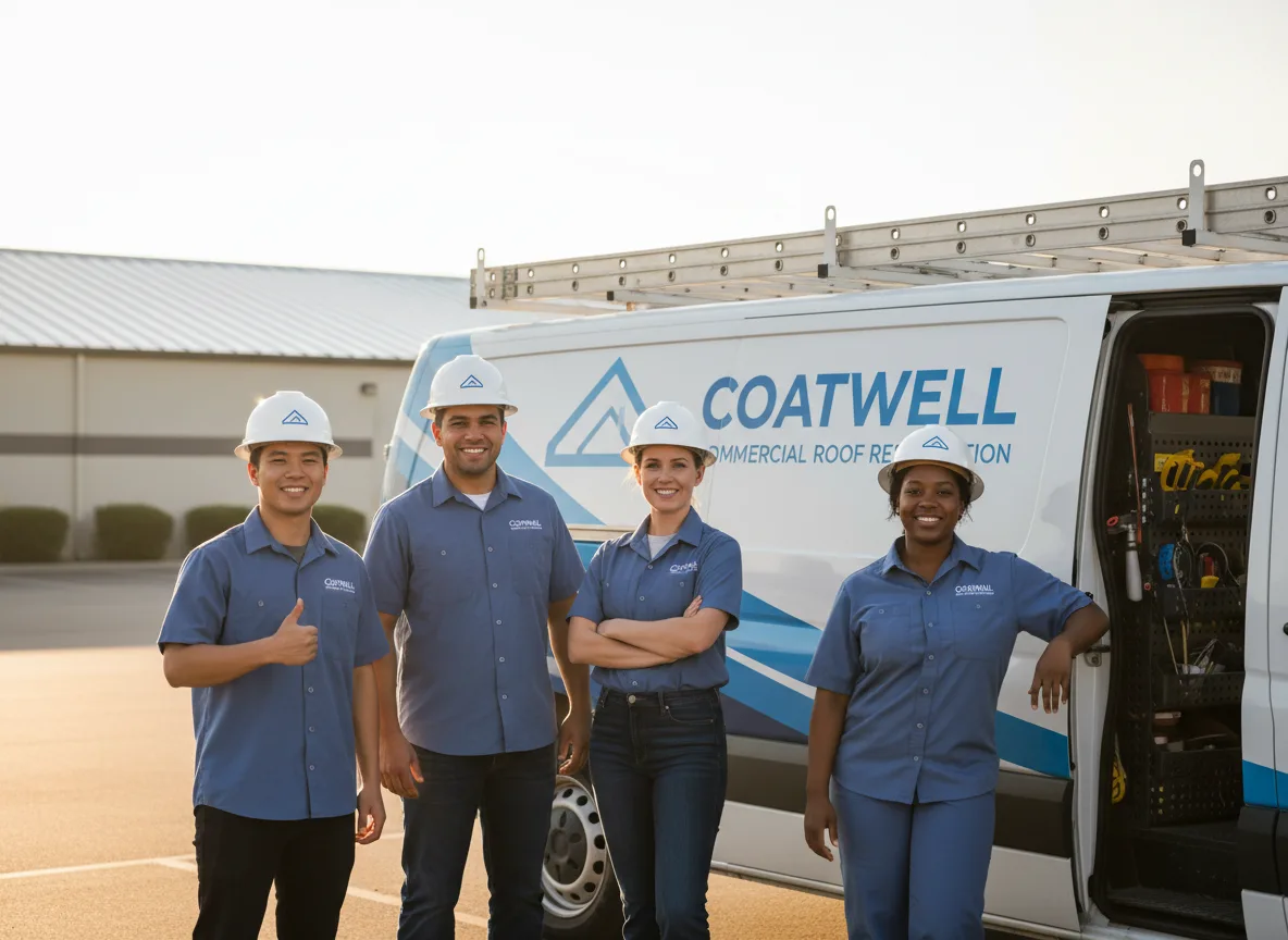 Commercial roof coating company in Fort Lee, VA